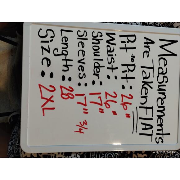 Fred David Women's size 2X Medallion Floral Artsy ¾ Sleeve Button Up Casual Top - Picture 7 of 12